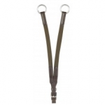 Ovation® Dark Brown Collection Elastic Running Martingale Attachment